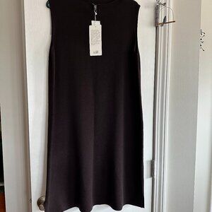 Eileen Fisher sleeveless sweater dress